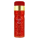 Red en gouden geparfumeerde body spray van Riiffs Lady in Red Deo Spray 200 ml